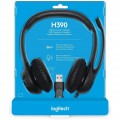 Tai nghe có dây Logitech H390 màu than chì, tích hợp Micro lọc ồn, kết nối USB, dùng được cho cả Desktop và Laptop, Hàng chính hãng, bảo hành 24 tháng