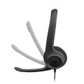 Tai Nghe Logitech H390, Màu Than Chì (USB-A, Mic khử ồn)