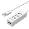 Bộ chia USB HUB Unitek Y2140 (4 Cổng/Cáp1.2M/Màu Đen - USB 2.0)