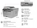 Máy in Laser đa chức năng BROTHER MFC-L2701D (In trắng đen 2 mặt tự động, có Scan+Copy+Fax)