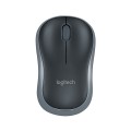 Chuột máy tính không dây Logitech M185 màu đen viền xám