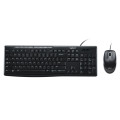 Bộ Bàn Phím Và Chuột Có Dây Logitech MK200 Media