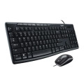 Bộ Bàn Phím Và Chuột Có Dây Logitech MK200 Media