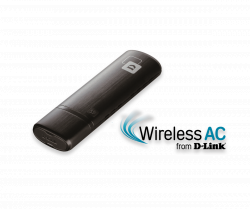 Bộ nhận sóng không dây băng tần kép/USB WIFI D-LINK DWA 182 AC1200 (867Mbps+300Mbps)