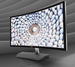 MONITOR CURVE AOC 27 - Model: C2783FQ (IPS/VGA/DVI/HDMI/Cong)