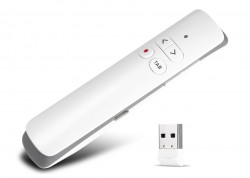 Bút Trình Chiếu Không Dây Laser Pointer VIBOTON PP924 - Màu Trắng
