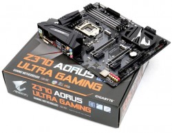 MAINBOARD GIGABYTE Z370 AORUS ULTRA GAMING. LGA1151V2. COFFEELAKE. DDR4x4. HDMI/DVI