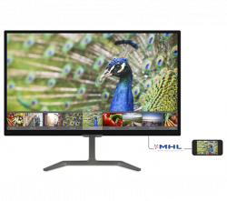 Màn hình máy tính 27 inch PHILIPS 276E7QDSB màu đen (PLS/HDMI/DVI/DSUB)