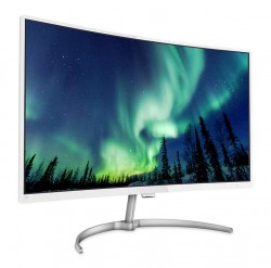 Màn hình cong Philips 27" 278E8QJAW (Màu trắng bóng, Tích hợp loa)