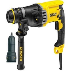 Máy khoan búa 3 chức năng dewalt d25143k (mui sds 28mm+900w)