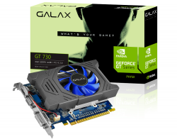 VGA CARD GALAX GEFORCE GT 730 2GB GDDR5 64-bit HDMI/DVI/VGA