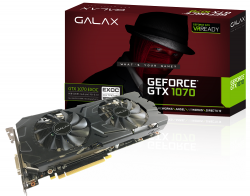 VGA CARD GALAX GeForce® GTX 1070 EXOC 8GB GDDR5 256-bit DP*3/HDMI/DVI-D