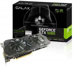 VGA CARD GALAX GeForce GTX 1080 EXOC-SNPR BLACK 8GB GDDR5X 256-bit DP1.4/HDMI 2.0b/DVI-D
