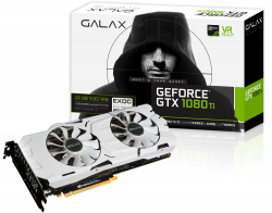 VGA CARD GALAX GeForce® GTX 1080 Ti EXOC White 11 GB GDDR5X 352-bit DP1.4/HDMI 2.0b