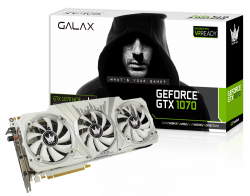 VGA CARD GALAX GeForce® GTX 1070 HOF Limited Edition 8GB GDDR5 256-bit DP*3/HDMI/DVI-D