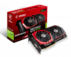 VGA CARD MSI GTX1070 8GB GAMING X DDR5 256BIT 2 FAN
