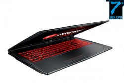 LAPTOP MSI GV62 7RE 2443 XVN (CORE I7 7700HQ, Ram 8GB, HDD 1TB, Màn hình 15.6" FHD, VGA 4G, DOS)