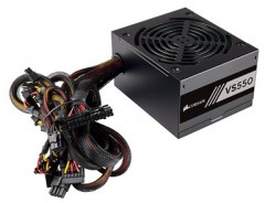 BỘ NGUỒN CÔNG SUẤT THỰC CORSAIR VS550 550W FAN 12CM 80 PLUS WHITE (CP9020171NA)