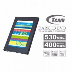 SSD TEAM 120GB L3 EVO (T253LE120GTC101) SATA III 2.5