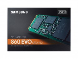 SSD SAMSUNG 250GB 860 EVO M2 (MZ-N6E250BW)