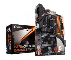 MAINBOARD GIGABYTE H370 AORUS GAMING 3. LGA1151V2 COFFEELAKE. DDR4x4. HDMI/DVI