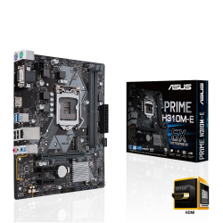 MAINBOARD ASUS H310ME PRIME. LGA 1151V2. DDR4X2. HDMI/VGA/M2