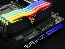 RAM DDR4 16GB Bus 2400 (2x8GB) GEIL SUPER LUCE RGB (GLC416GB2400C16DC)