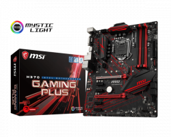 MAINBOARD MSI H370 GAMING PLUS. LGA 1151V2. DDR4X4. DP/DVI