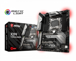 MAINBOARD MSI X299 TOMAHAWK. S-L. LGA 2066. DDR4X8