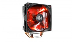 FAN CPU COOLER MASTER HYPER 212 RED LED (1151/2011-3/2066/AM4)