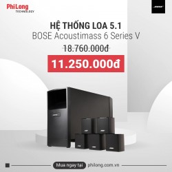 Hệ thống rạp hát tại gia Loa BOSE ACCOUSTIMASS 6V - Home Theater Speaker System - Chính hãng