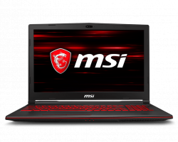 LAPTOP MSI GL63 8RC 266VN(CORE I5 8300H/8G/1T+128G/15.6F/4G/W10)