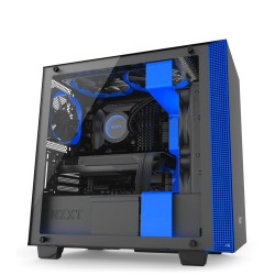 NZXT H400i SMART MATX CASE (MATTE BLACK/ BLUE)