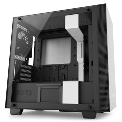 NZXT H400i SMART MATX CASE (MATTE WHITE/ BLACK)