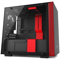 NZXT H200i SMART ATX CASE (MATTE BLACK/ RED)