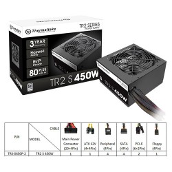 Bộ nguồn Thermaltake TR2 S 450W - White (PS-TRS-0450NPCWEU-2)