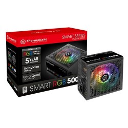 Bộ nguồn Thermaltake Smart RGB 500W - White (PS-SPR-0500NHSAWE-1)