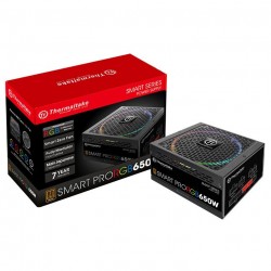 Bộ nguồn Thermaltake Smart Pro RGB 650W - Bronze (PS-SPR-0650FPCBEU-R)