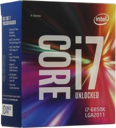 CPU INTEL CORE i7 6850K(3.6Ghz, Turbo 3.8Ghz, 6C/12T, 15MB, 140W, LGA2011-3)