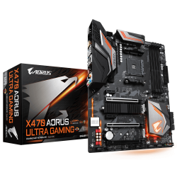 MAINBOARD GIGABYTE X470 AORUS ULTRA GAMING. AMD Ryzen AM4. DDR4x4