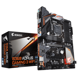 MAINBOARD GIGABYTE B360 AORUS GAMING 3 WIFI. LGA1151V2. DDR4x4 (HDMI/DVI)