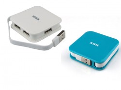 Hub USB 4 Port SSK SHU035