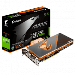 VGA CARD GIGABYTE GTX1080Ti AORUS WATERFORCE WB XTREME 11G (GV-N108TAORUSX WB-11GD)