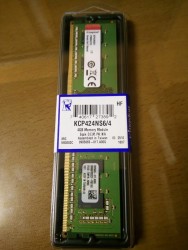 RAM DDR4 4GB /2400Mhz KINGSTON (KCP424NS6/4)