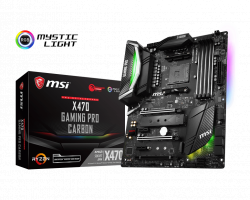 MAINBOARD MSI X470 GAMING PRO CARBON. AMD AM4. DDR4x4. HDMI/DP
