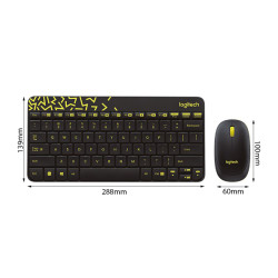 Combo Bàn Phím Và Chuột Không Dây Văn Phòng Logitech MK240