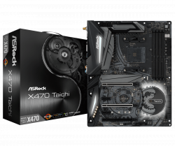 MAINBOARD ASROCK X470 Taichi. AMD AM4. DDR4x4. HDMI