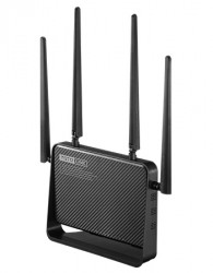 Bộ phát wifi không dây Totolink A950RG AC1200(Băng tần kép/ 4 Anten/ 4 Lan/ Đen)