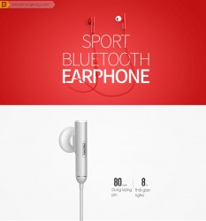 Tai nghe Bluetooth đeo cổ thời trang RB-S9