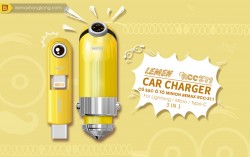 Củ sạc ô tô minion Remax RCC-211